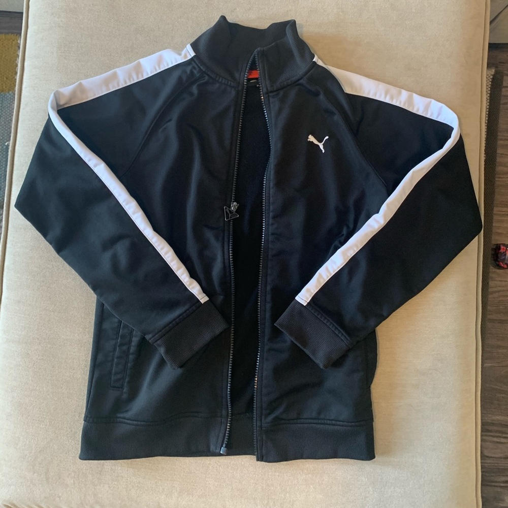 Puma boys track jacket